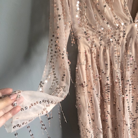 Party sequined dress - Picture 3 of 4